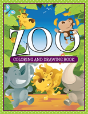 Zoo Coloring And Drawing Book - Preview