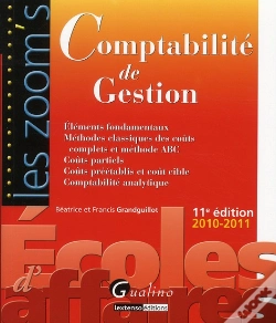 Capa do artigo Zoom'S Comptabilite De Gestion. 11e Edit