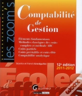 Zoom'S Comptabilite De Gestion,12eme Edition