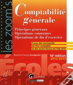 Capa do artigo Zoom'S- Comptabilite Generale 2012-2013 16eme Edition