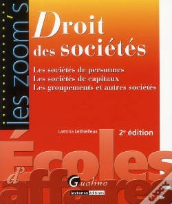 Capa do artigo Zoom'S Droit Des Societes. 2e Edition