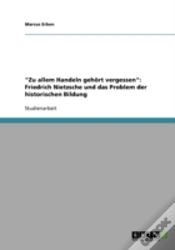 Capa do artigo "Zu Allem Handeln Gehort Vergessen"