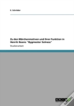 Capa do artigo Zu Den Marchenmotiven Und Ihrer Funktion In Henrik Ibsens "Bygmester Solness"
