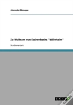 Capa do artigo Zu Wolfram Von Eschenbachs "Willehalm"