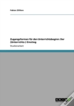 Capa do artigo Zugangsformen Far Den Unterrichtsbeginn
