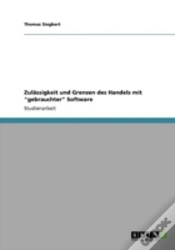 Capa do artigo Zulaã‚Â¤Ssigkeit Und Grenzen Des Handels Mit "Gebrauchter" Software