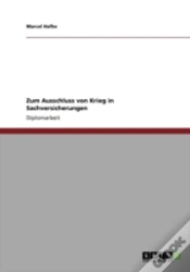 Capa do artigo Zum Ausschluss Von Krieg In Sachversicherungen