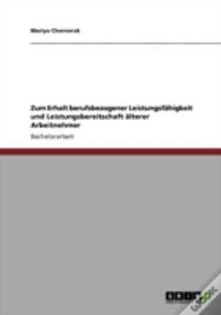 Capa do artigo Zum Erhalt Berufsbezogener Leistungsfaã‚Â¤Higkeit Und Leistungsbereitschaft Aã‚Â¤Lterer Arbeitnehmer