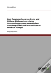 Zum Zusammenhang Von Ironie Und Bildung