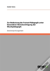 Capa do artigo Zur Bedeutung Der Freinet-Padagogik Unter Besonderer Berucksichtigung Der Musikpadagogik