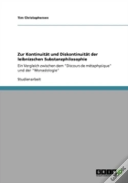 Capa do artigo Zur Kontinuitaã‚Â¤T Und Diskontinuitaã‚Â¤T Der Leibnizschen Substanzphilosophie