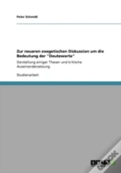 Capa do artigo Zur Neueren Exegetischen Diskussion Um Die Bedeutung Der "Deuteworte"