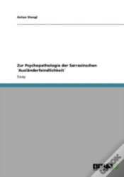 Capa do artigo Zur Psychopathologie Der Sarrazinschen A