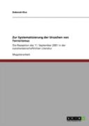 Zur Systematisierung Der Ursachen Von Terrorismus