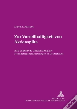 Capa do artigo Zur Vorteilhaftigkeit Von Aktiensplits