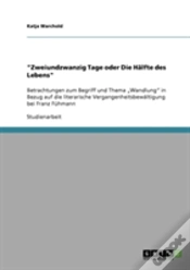 Capa do artigo "Zweiundzwanzig Tage Oder Die Halfte Des Lebens"