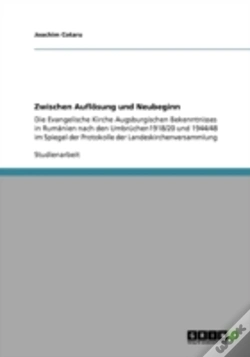 Capa do artigo Zwischen Auflaã‚Â¶Sung Und Neubeginn